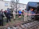 Почему в Запорожье перевернулся поезд? Версии аварии+ФОТО