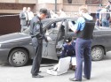 В центре Киева расстреляли автомобиль - ФОТОрепортаж+ВИДЕО