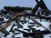 В Вольнянском районе изъят арсенал оружия