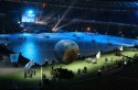 Открытие  НСК 'Олимпийский' - по стадиону носились три полуголые девушки