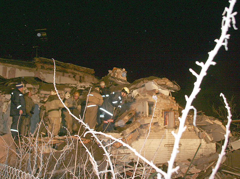 Взрыв дома в Запорожье на Леваневского 3