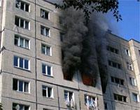 В Днепропетровске взорвалася дом! Фоторепортаж