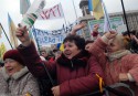 Предприниматели разблокировали Крещатик и переместились к Администрации Януковича