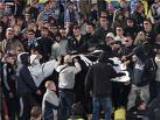 Фанаты «Днепра» разгромили часть стадиона в Запорожье