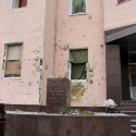 Когда в Запорожье взорвали Сталина, в Киеве подожли офис Партии регионов-ВИДЕО