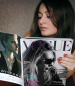 Известная фотомодель Анастасия Агатова стала лицом журнала VOGUE
