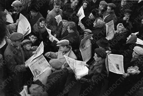 В день полета Юрия Гагарина по всей стране были раскуплены все газеты.