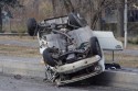 Ужасное ДТП в Запорожье - столкнулись два авто и два автобуса - ФОТОрепортаж