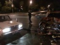В центре Запорожья столкнулись иномарка и "восьмёрка" - ФОТОрепортаж