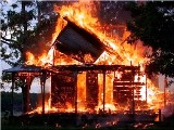 В своём доме заживо сгорел хозяин