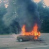 Трагедия на дороге - в автомобиле сгорели двое людей