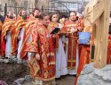 Запорожский епископ освятил поклонный крест