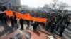 «Украграфит» и «Коксохим» вышли на акцию протеста