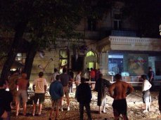 В центре Одессы взорвали кафе - ФОТО
