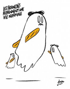 Бездушие Sharlie: Скандальный журнал опубиковал карикатуры на теракты в Париже