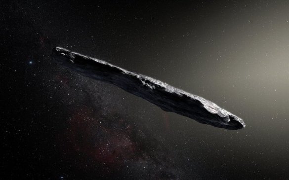 Межзвездный астероид Оумуамуа оказался «сигарой» размером с полквартала