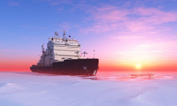 Боевые атомоходы России в Арктике