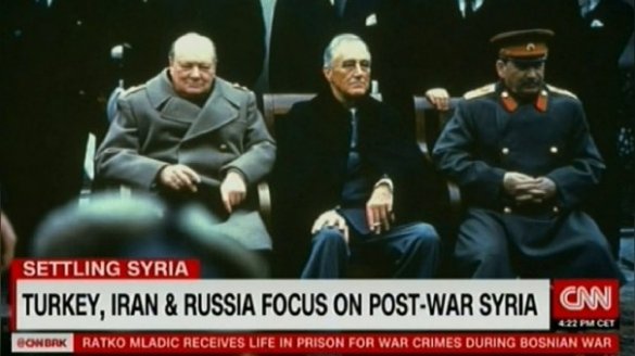 CNN провёл параллели между саммитом в Сочи и Ялтинской конференцией