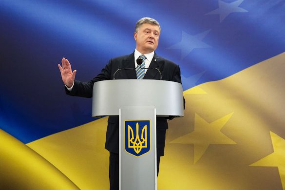 Унизительная речь Порошенко: «Мы хотим больше Европы!»