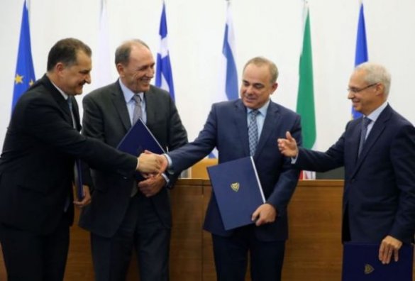 Кипр, Израиль и страны южной Европы хотят строить газопровод по дну Средиземного моря