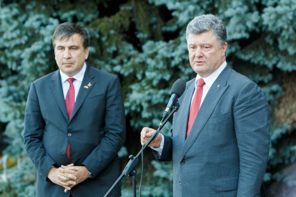 Саакашвили пообещал украинским гражданам Новый год без Порошенко