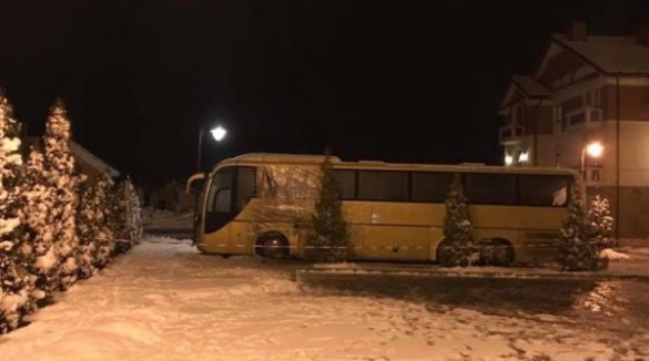 Взорванный на Галичине польский автобус Климкин списал на «провокацию»