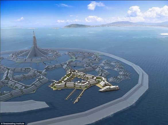 В Тихом океане появится плавучий город «свободных людей»