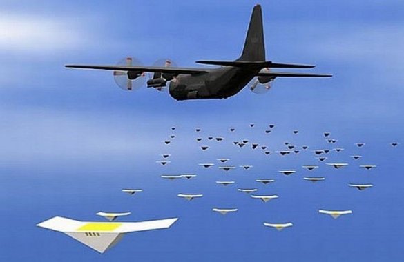 Военные новости: все сегодня хотят свой рой военных дронов