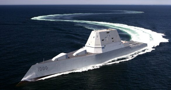 Финиш суперэсминца Zumwalt: ВМС США несут небоевые потери