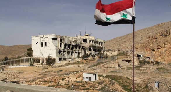 Сирийская армия окружила оплот террористов к юго-западу от Дамаска