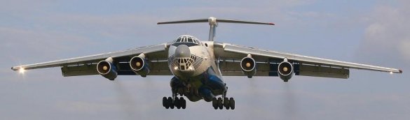 Российский Ил-76 не смог приземлиться на базе в Сирии