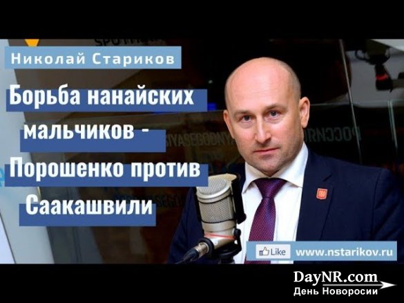 Николай Стариков: Борьба нанайских мальчиков — Порошенко против Саакашвили