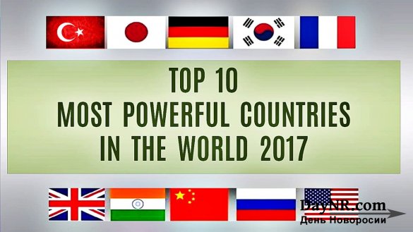 Глобальный рейтинг стран по военной мощи за 2017 год