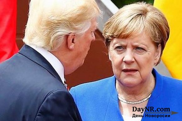 Меркель и Трамп раскритиковали...