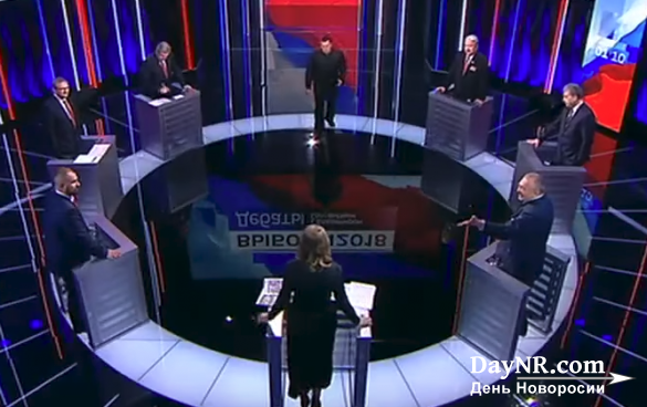 Собчак и Жириновский схлестнулись на теледебатах