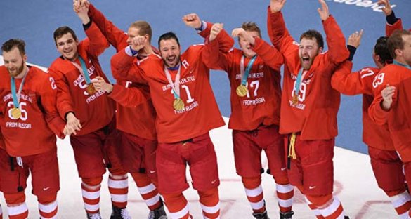 Мужество русских спортсменов! Громко пели свой гимн после победы в Пхёнчхане