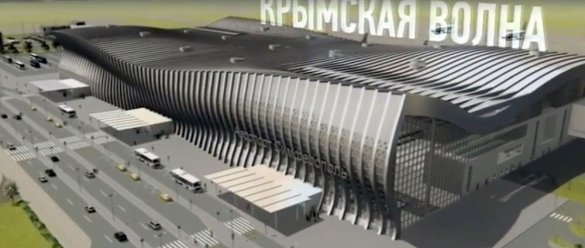 Владимир Путин осмотрел новый терминал аэропорта в Симферополе
