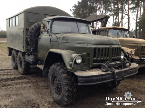 На Украине полиция случайно обнаружила 200 единиц украденной военной техники