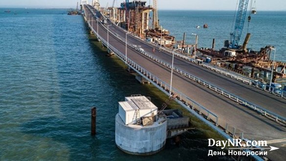Строители рассказали о создании очистных сооружений на мосту в Крым