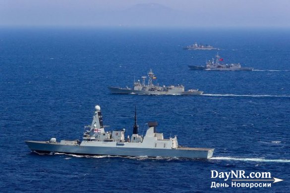 В Чёрном море стартовали учения НАТО «Морской щит-2018»