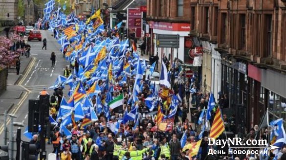 80 000 жителей Шотландии требуют: «Независимость — сейчас!»