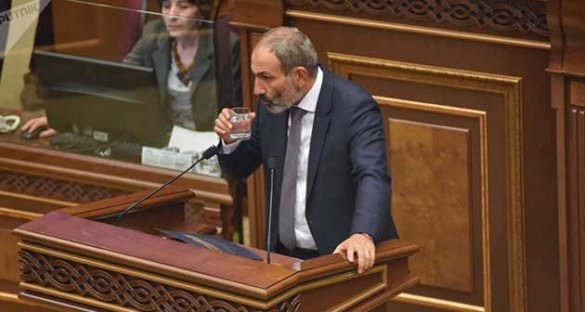 Интересные фрагменты выступления Николы Пашиняна в парламенте Армении