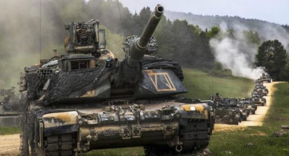 Американские танки в Восточной Европе