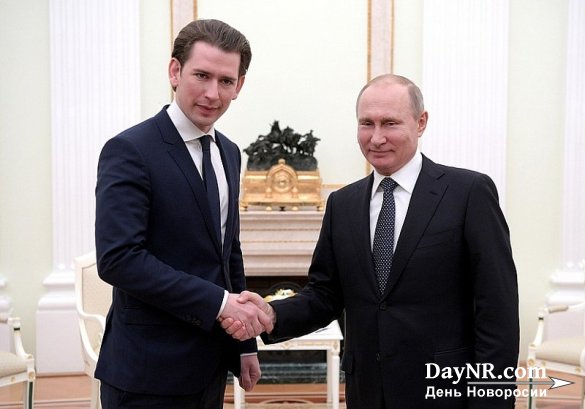 Путин заявил, что Австрия поддерживает строительство «Северного потока-2»