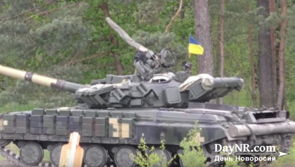 Украинская сборная выступила на танковом биатлоне НАТО