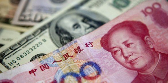 Курс юаня к доллару резко понижен