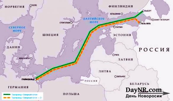 Первые трубы газопровода «Северный поток-2» будут заложены в Грейфсвальдском заливе в июле