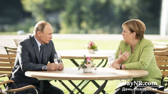 BBC. О чем говорили Путин и Меркель