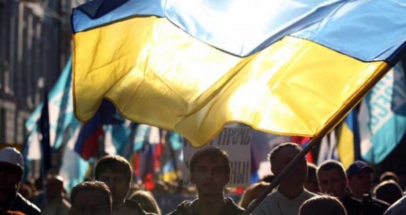 Что граждане Украины забыли на протестных акциях в России