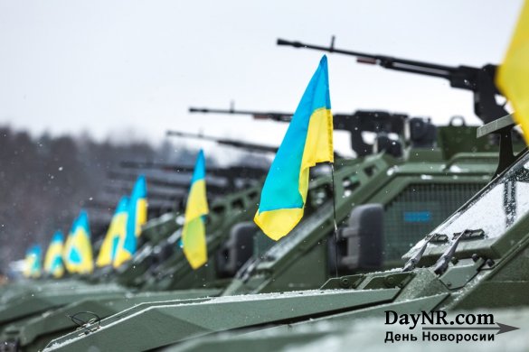 Украина наращивает группировки войск на границе с Россией